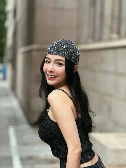 香奶奶  新款手工亮片帽子 商品图0