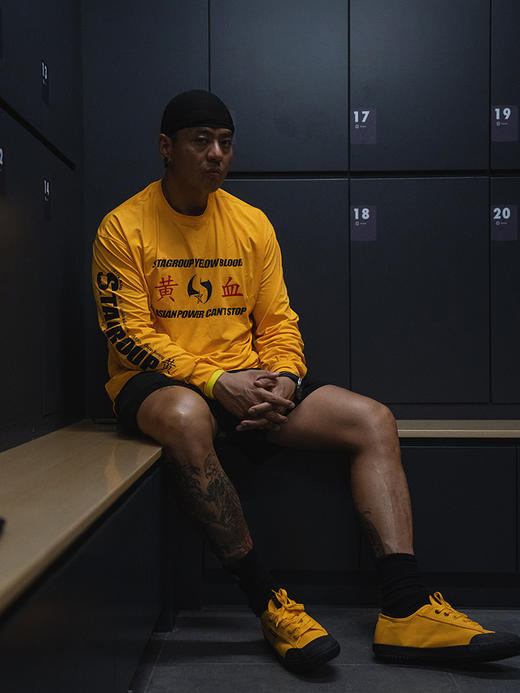 STA2024秋季黄血系列速干圆领长袖T恤 商品图0