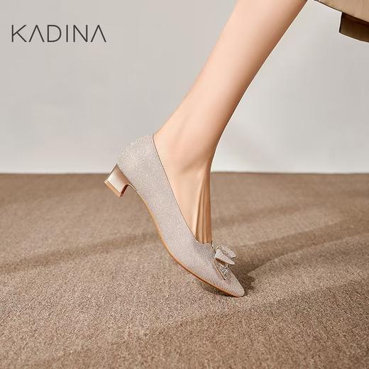 【KADINA】  AF3  卡迪娜24秋季新品尖头矮跟女鞋KL241 537 商品图2