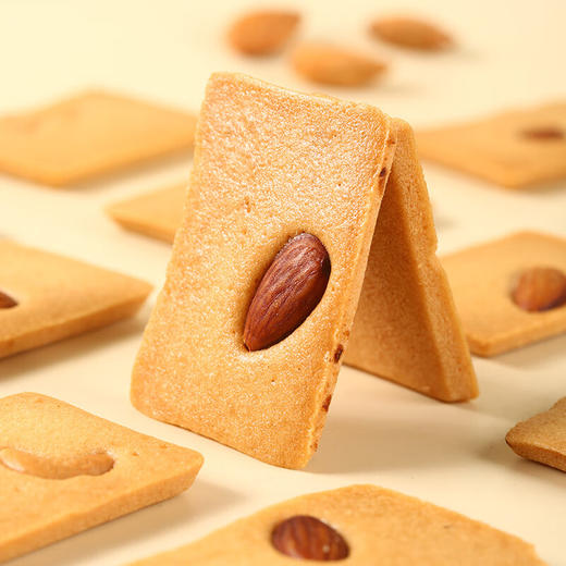 天生好果MikaCard坚果曲奇520g早餐伴侣椰片饼干腰果巴旦木果仁曲奇点心休闲零食品 商品图3