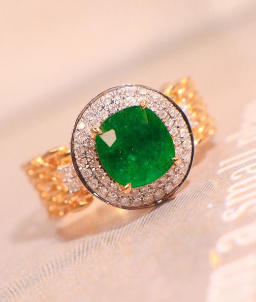 1.55ct 祖母绿戒指 商品图4