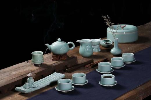 22头青瓷幸运茶具套组 商品图0
