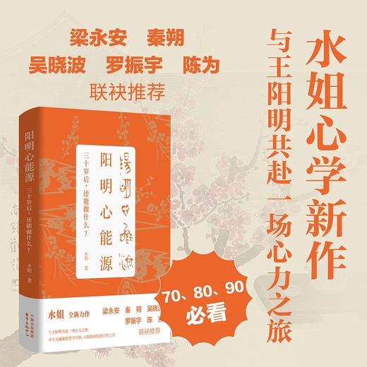 阳明心能源 “秦朔朋友圈”主编水姐积淀八年的心学新作 与王阳明共赴一场心力之旅 梁永安、秦朔、吴晓波、罗振宇、陈为 联袂推荐 商品图0