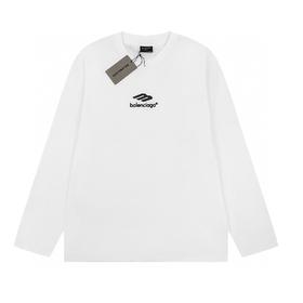 Balencig*/巴黎世*  2023SS 刺绣logo长袖(Y*BG)
