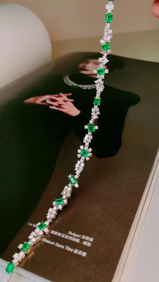 2.97ct 祖母绿手链 商品图1