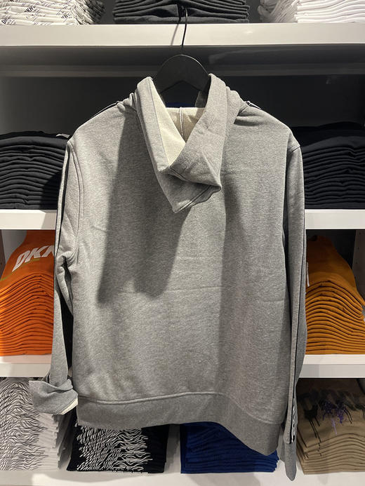 DKNY/唐可娜儿 男士棉混纺袋鼠兜印花边饰长袖连帽套头卫衣 商品图1