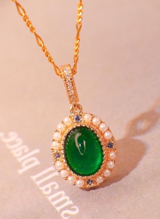 1.8ct 祖母绿吊坠 商品图4