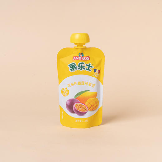 果乐士苹果芒果西番莲果泥 113g 商品图0