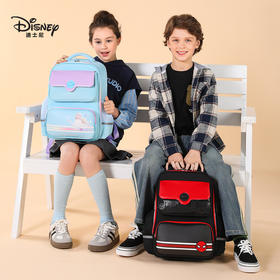 迪士尼书包 1-6年级小学生书包 男女孩减负儿童书包 大容量双肩包