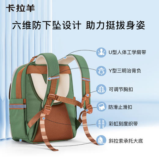 卡拉羊班得瑞系列书包背包双肩包，CX2192+CX2660【此款不支持定制名字】 商品图7