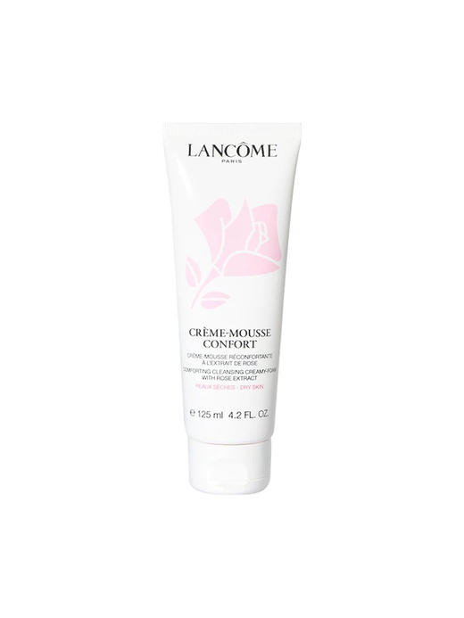 Lancome/兰蔻清滢柔肤洁面125ml粉色泡沫洗面奶深层清洁温和卸妆 商品图3