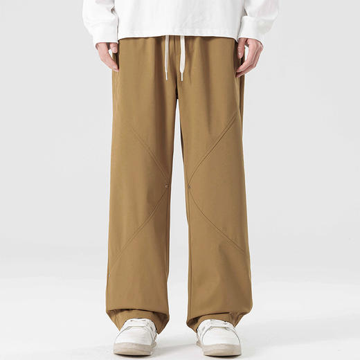 【新款DSL】大依优型大码男装直筒休闲运动裤加肥加大男裤潮流韩版卫裤 商品图7