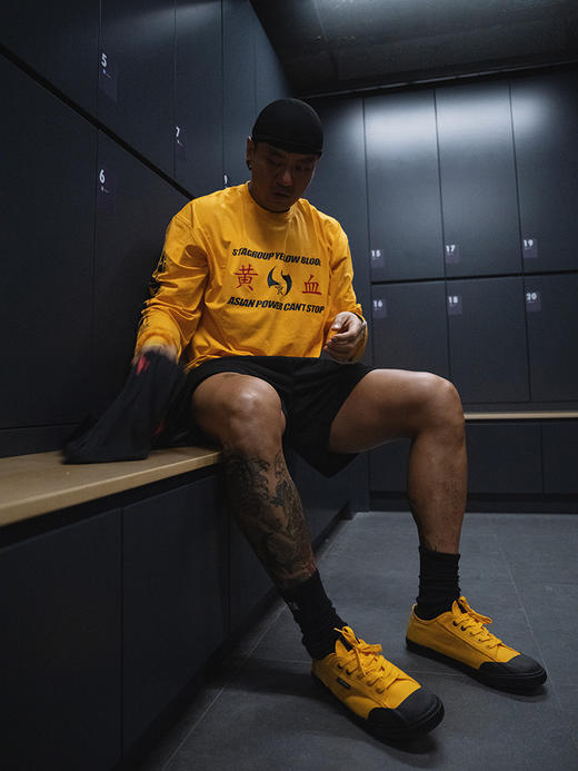 STA2024秋季黄血系列速干圆领长袖T恤 商品图4