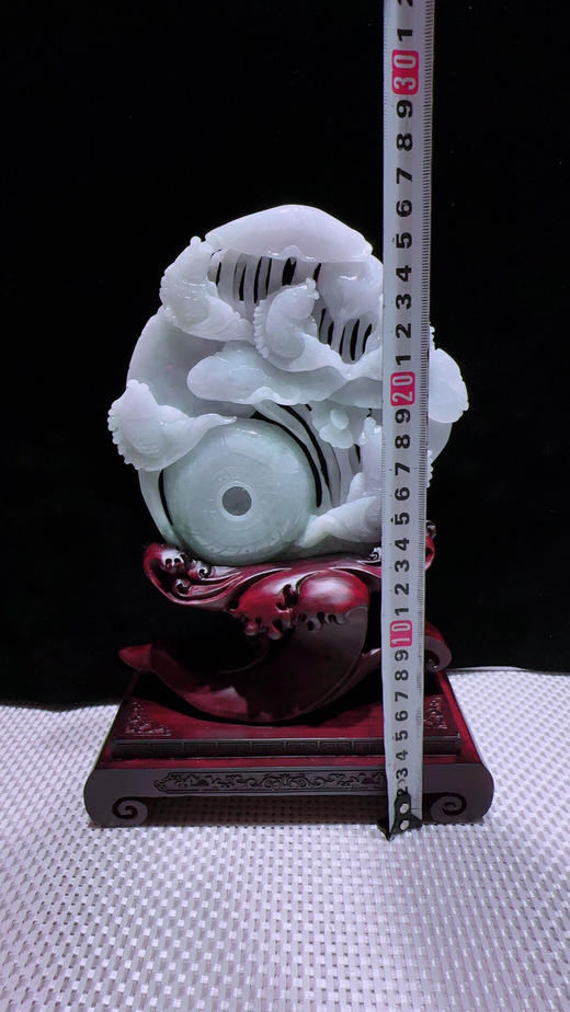 620305翡翠摆件【连年有余】 商品图1