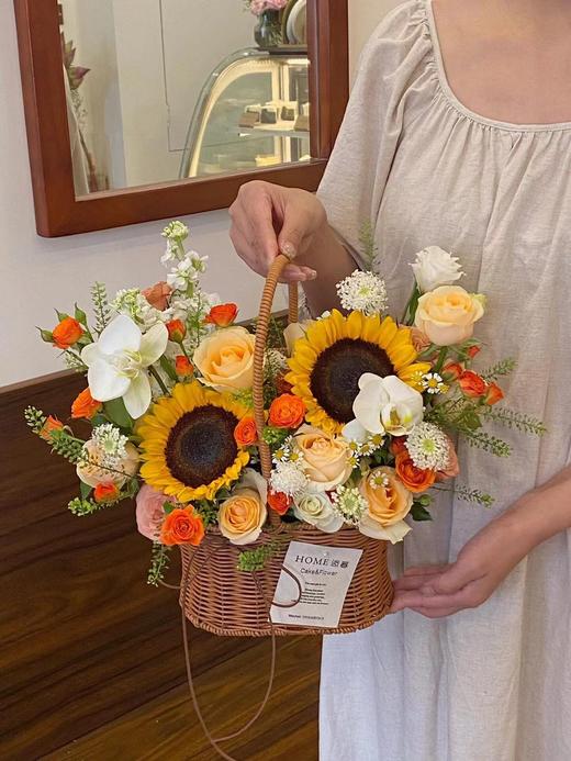 T02小细腰仿藤花篮（高度30直径22） 商品图1