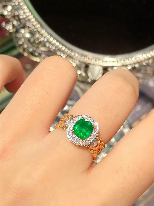 1.55ct 祖母绿戒指 商品图5