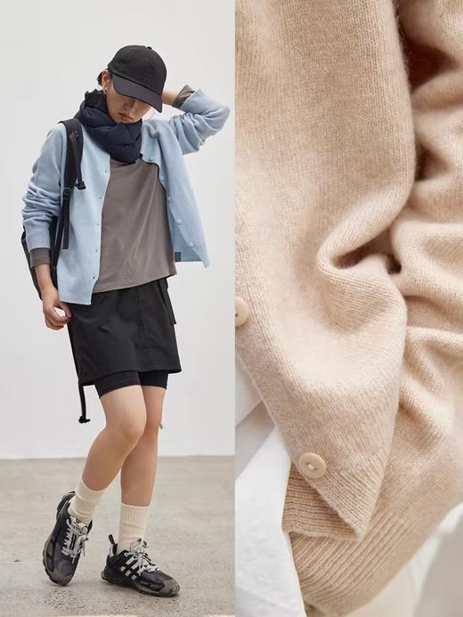 步履不停/4C13223C/羊毛针织开衫 商品图3