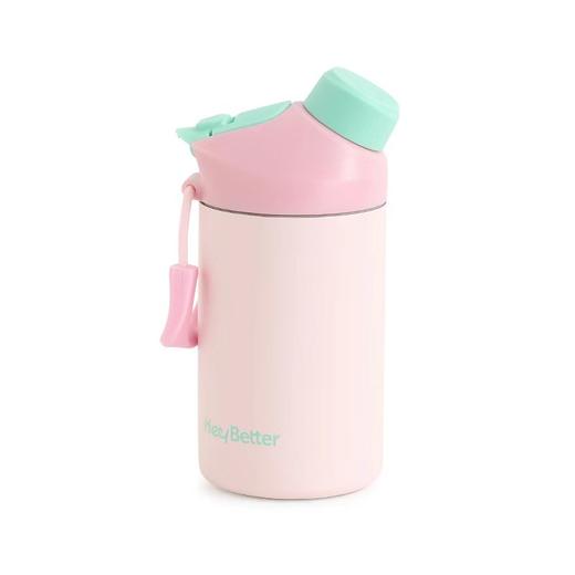 (包邮)heybetter儿童咔嗒吸管/直饮保温杯354ml（两种颜色） 商品图2