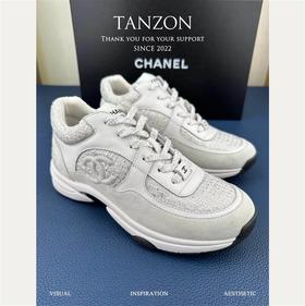 香奶奶 ”白雪公主“花呢休闲运动鞋！HD