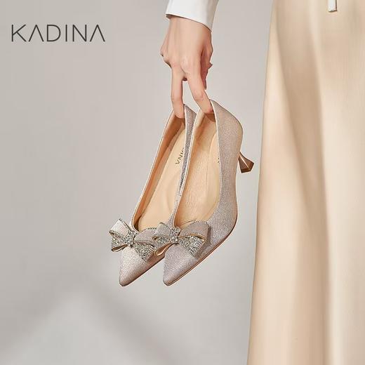 【KADINA   】    AF3     卡迪娜24秋季新品尖头细高跟女鞋KL2 41575 商品图1