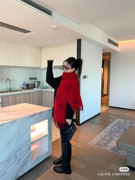 gucci经典双G围巾 商品图4