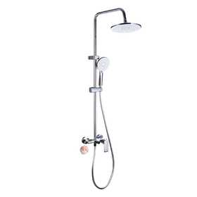 大淋浴套装/KD1-09/平板式/电镀