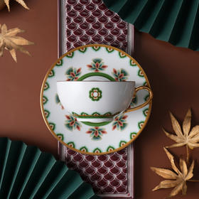 陶溪川 东方宇宙-藻井纹样咖啡杯碟