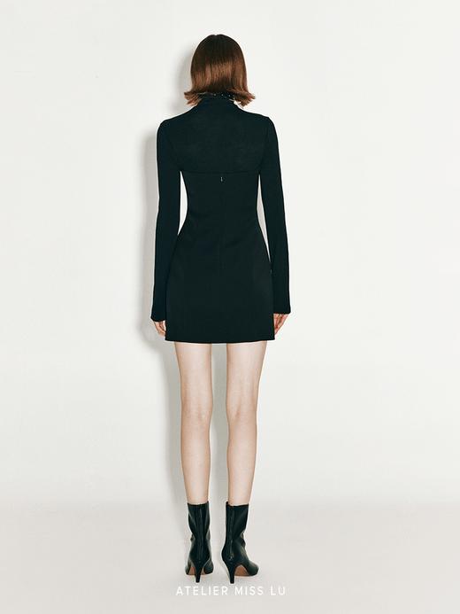 【自我之花】兰花造型裁片设计修身吊带连衣裙 商品图2