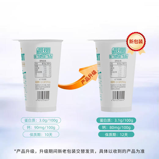 【测试每日鲜配】美丽健纸杯原味酸牛奶200g*30/60/90（低温酸奶，每日配送） 商品图1