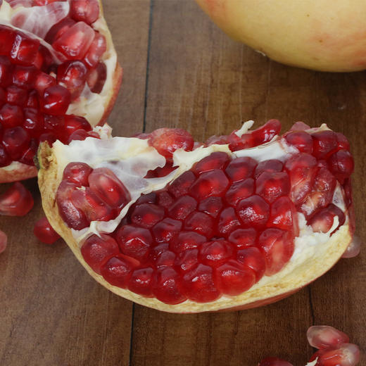 【3份十堰主城区包邮】新鲜水果 四川会理红石榴2枚装  单果400g-450g 商品图0