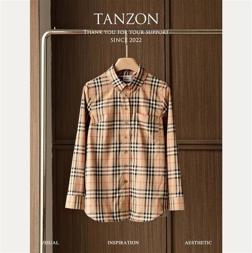 巴家 2022 新款经典格子衬衫男女同款，专柜同步发售！Y*BG 商品图1