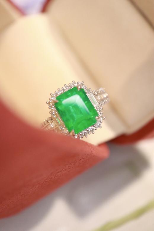 3.46ct 祖母绿戒指 商品图7