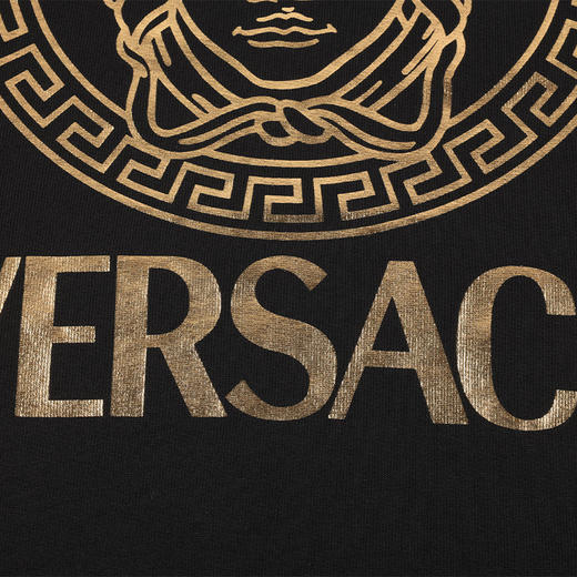 【超惠秒】Versace 范思哲 男士 金色美杜莎logo 套头保暖卫衣外套12062 商品图4