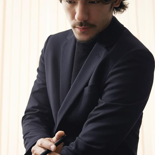 【婚礼季/含羊毛】柒牌西装男士套装秋冬新款平驳领绅士商务正装西服礼服 127C70080 商品图2