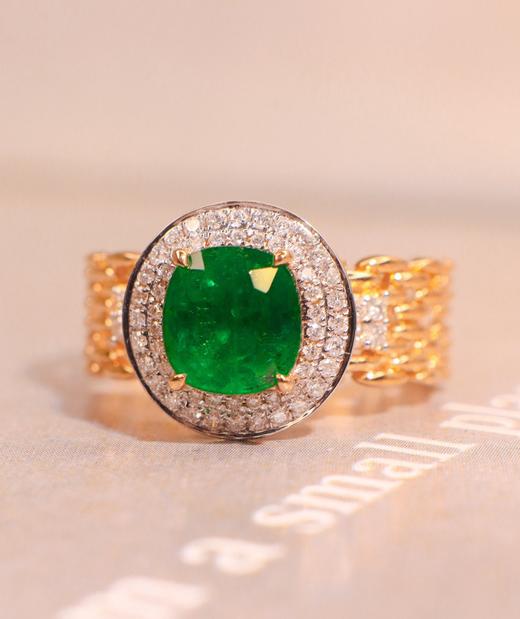 1.55ct 祖母绿戒指 商品图1