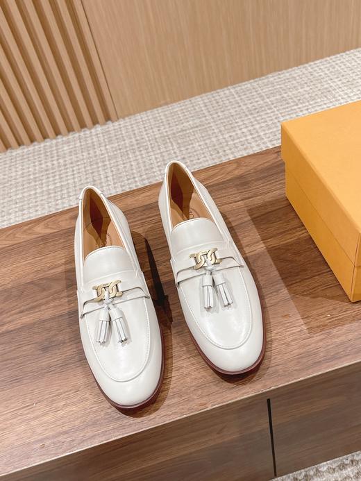 T*D2023 新款吊穗流苏低跟乐福鞋 商品图3