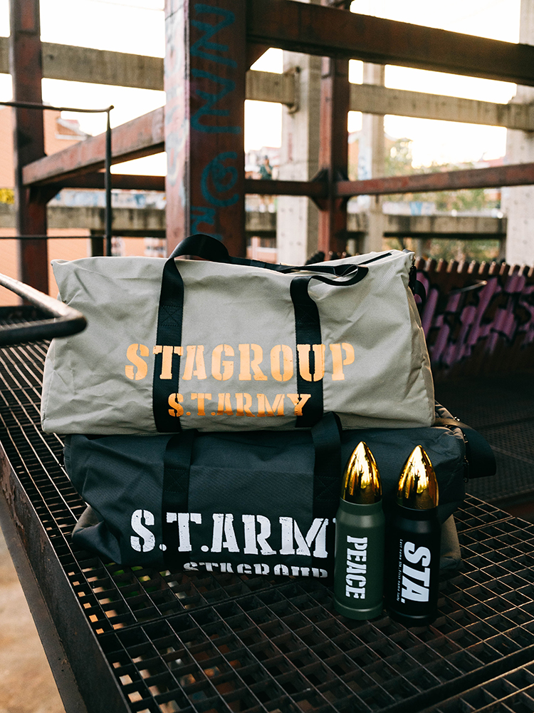 STA2024秋季军伙单肩手提斜挎大容量背包