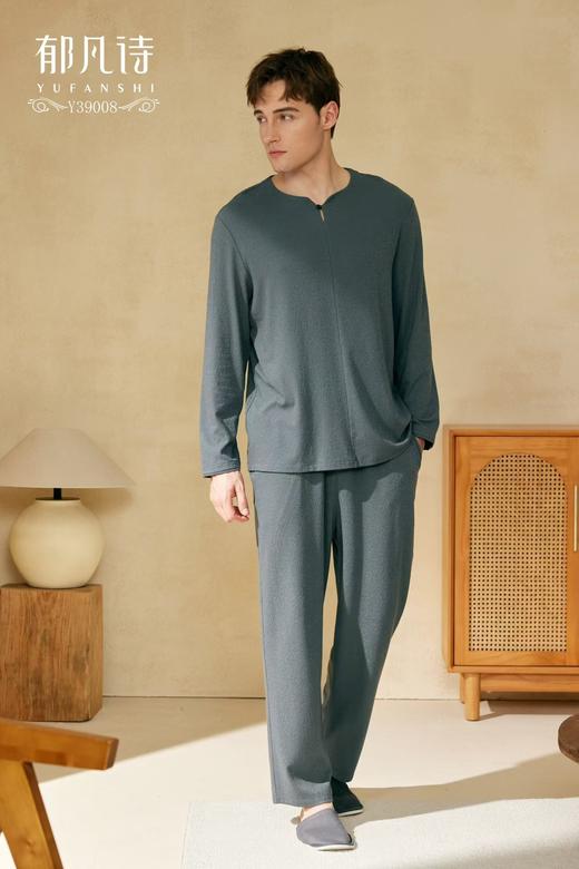 郁凡诗男款家居睡衣上下套Y39008 商品图4