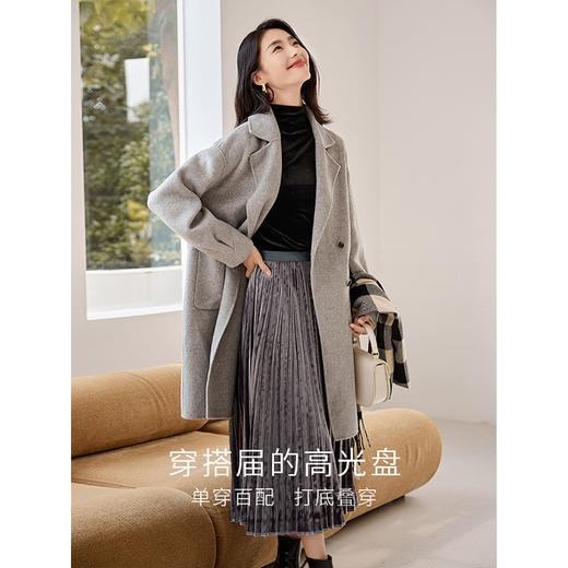 【年终特卖】熙世界半高领金丝绒打底小衫T恤秋冬2025新款洋气内搭保暖上衣 商品图2