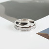 【95新】Piaget伯爵Possession时来运转系列18K白金单排满钻时来运转戒指中性款180824NJS14 商品缩略图2