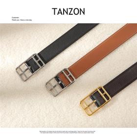 大马家集合一波，双门两用皮带，原厂togo牛皮！YD