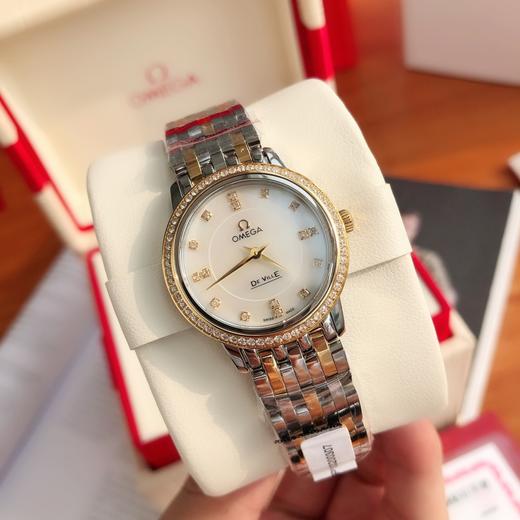 欧米伽蝶飞/K黄金钻圈 商品图1