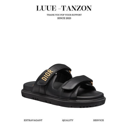 D家 23 新火爆凉鞋 经典升级魔术贴凉拖鞋 6色 商品图1