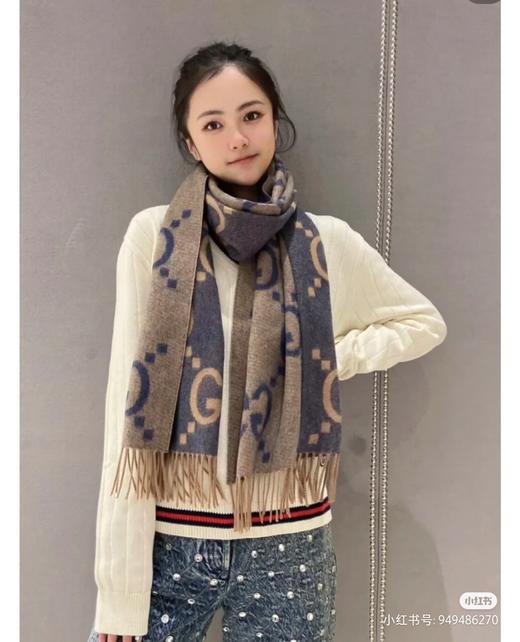 gucci经典大G围巾 商品图1