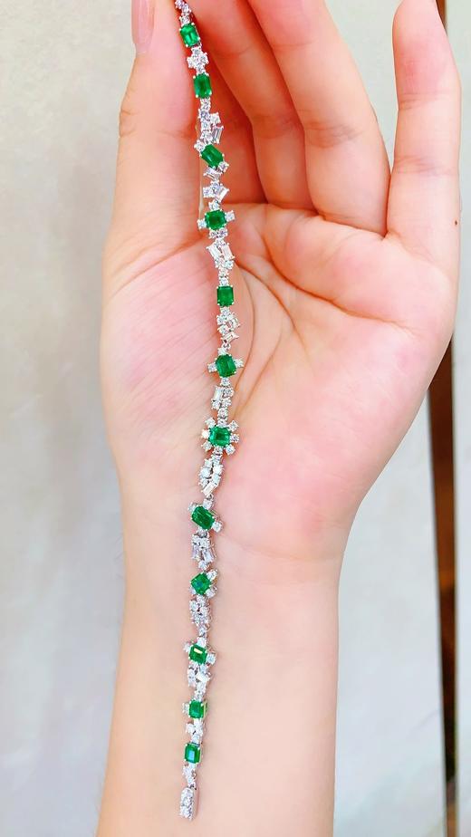 2.97ct 祖母绿手链 商品图7