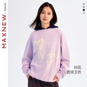 【卫衣】印花圆领卫衣1N3222407