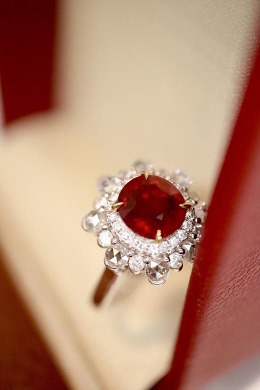 2.02ct 红宝石戒指吊坠 商品图4