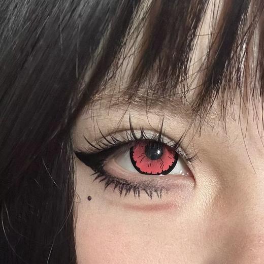 woolilens沃莉丝日抛美瞳 次元红 14.4mm 商品图0