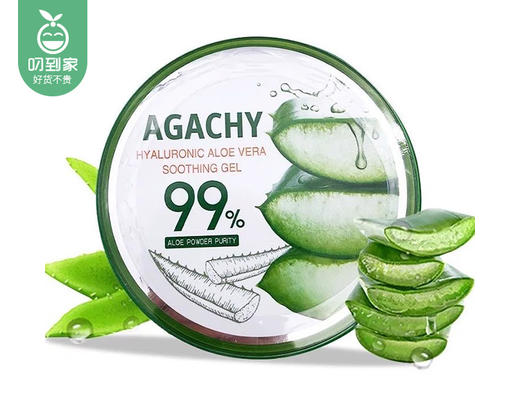韩国AGACHY安格琪玻尿酸芦荟补水凝胶/1罐（300g）限用日期：27年5月 商品图5