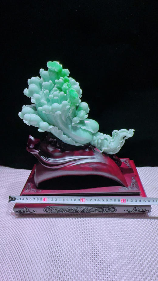 620289翡翠摆件【财源茂盛 财源滚滚】 商品图2